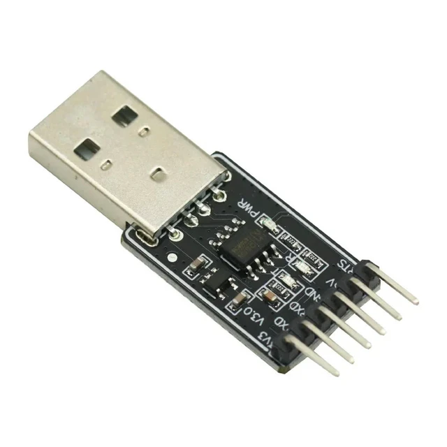 Alt view image 2 of 3 - USB to TTL Serial Port Module CH340N CH340 Chip Integrated 5V to 3.3V Converter Adapter FS-USB-UTTL