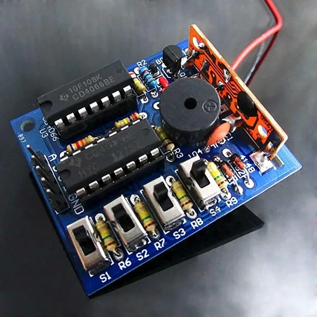 Alt view image 2 of 2 - 16 Music Box 16 Sound Box BOX-16 16-tone box electronic module Board DIY Kits