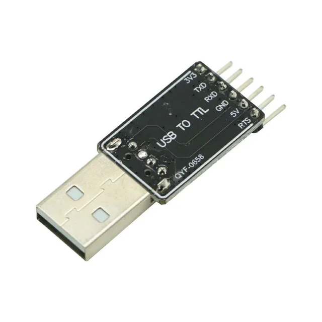 Alt view image 3 of 3 - USB to TTL Serial Port Module CH340N CH340 Chip Integrated 5V to 3.3V Converter Adapter FS-USB-UTTL