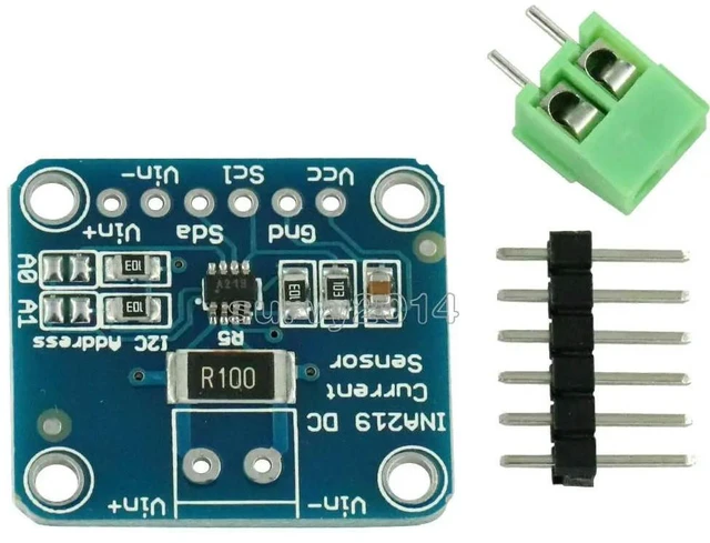 Main image of INA219 DC Current Power Supply Sensor Breakout Board Module Sensor Module I2C interface For DIY DC INA219B