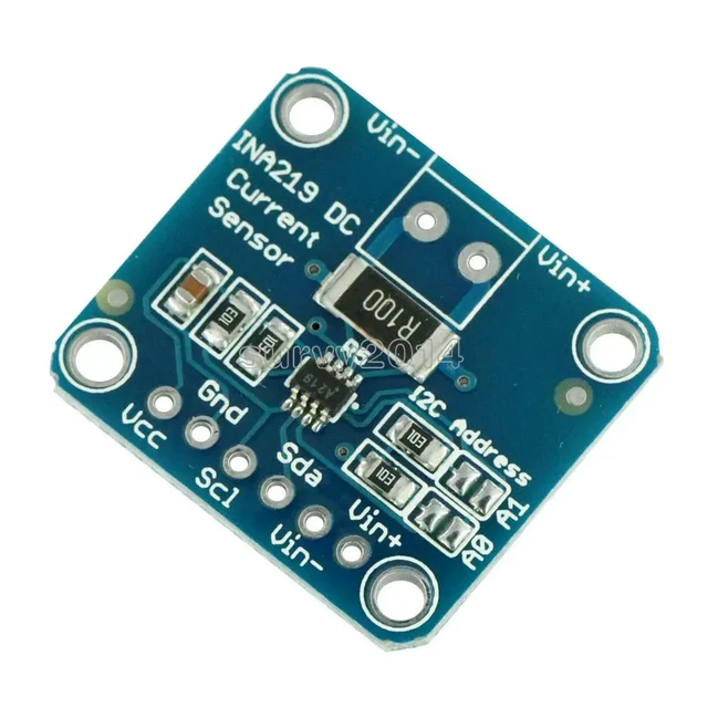 Alt view image 3 of 3 - INA219 DC Current Power Supply Sensor Breakout Board Module Sensor Module I2C interface For DIY DC INA219B