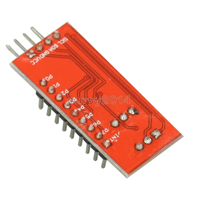 Alt view image 3 of 6 - PCF8574T IO Extension Module IO Expansion Shield IIC I2C W/ DIP Swith For