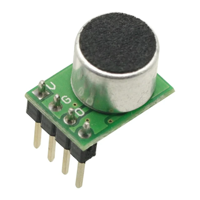 Alt view image 3 of 6 - MAX9812L Voice Module Electret Amplifier Module Microphone Preamplifier Module DC 3.3-5.5V