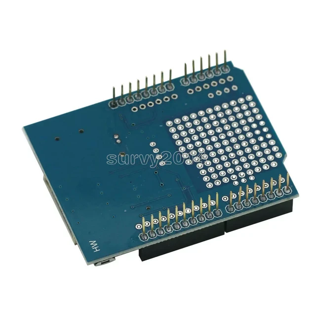 Alt view image 2 of 6 - Data Logger Module Logging Recorder Shield V1.0 For UNO SD Card One