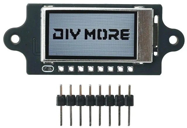 Main image of 0.96 Inch TFT LCD Display Module ST7735S Driver 80x160 Resolution Wide-Viewing-Angle SPI Color Screen 8-Pin Blue Board Module