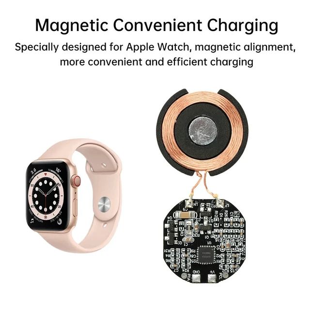 Alt view image 2 of 3 - 3W Magnetic Watch Charging Module Charger Transmitter Module PCBA Program Transmitter Coil