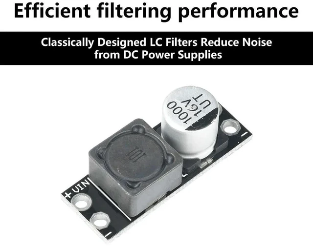 Main image of DC 16V 2A LC Filter Power Filter Eliminates Image Transmission Ripple Interference Video Signal Filtering Module