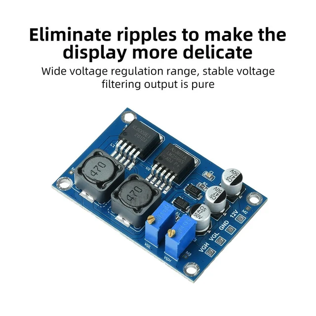 Alt view image 2 of 3 - VGH VGL DC Module Repair LCD Panel Broken Universal DC Logic Board Technology Upgrade DC Small Board Module