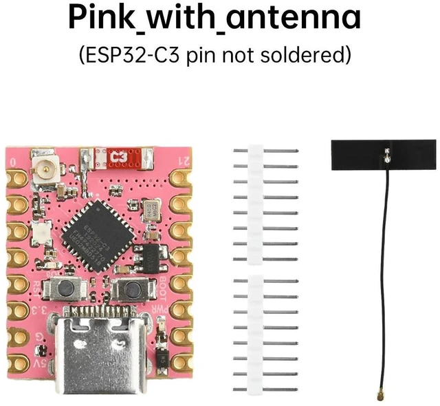 Main image of ESP32-C3 Super Mini Plus Development Board Bluetooth 5.0 ESP32 C3 Super mini V2.0 Red ESP Development Board