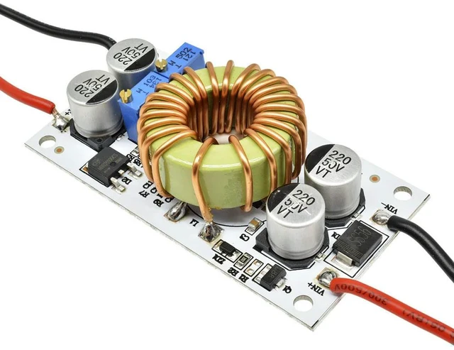 Main image of 500W/250W 10A Step Up Power Supply DC 8.5V-48V to 10-50V Boost Converter Constant Voltage Current Drive Module Adjustable CC CV