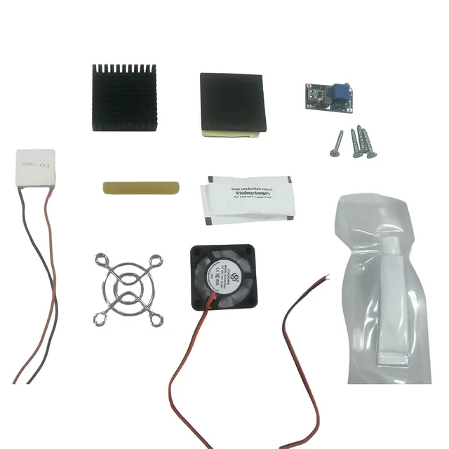 Alt view image 3 of 3 - SR-01 5V DIY Mobile Phone Radiator Cooler Semiconductor Refrigeration Sheet Silent Tablet Cooling Artifact