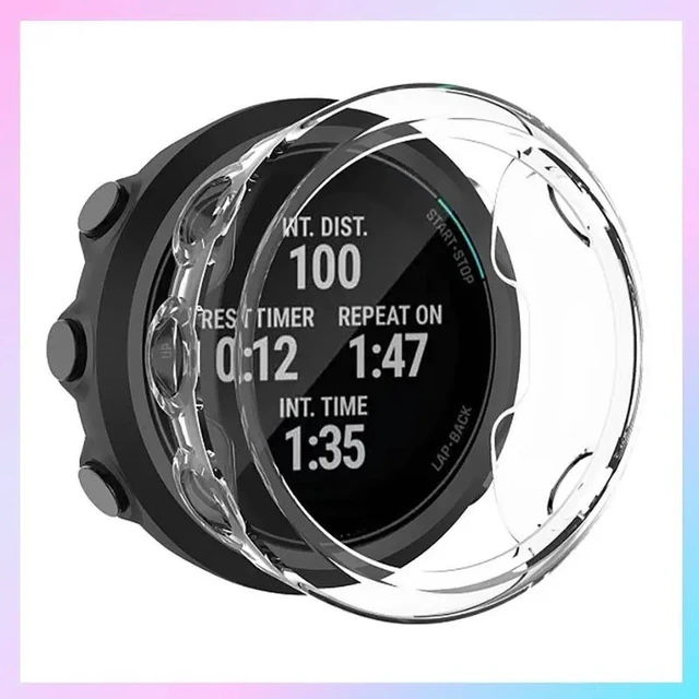 Main image of Protective Case For Garmin Swim 2 TPU Cover Watch Bumper Shell For Garmin Swim 2 Swim2