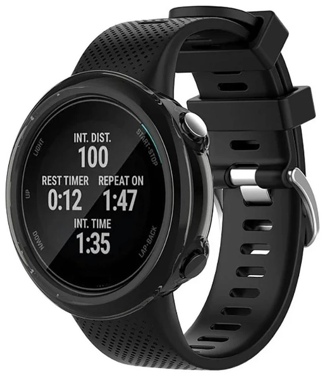 Alt view image 3 of 3 - Protective Case For Garmin Swim 2 TPU Cover Watch Bumper Shell For Garmin Swim 2 Swim2