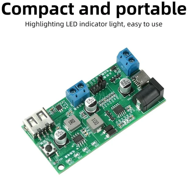 Alt view image 2 of 3 - MPPT Solar Charger Control Board DC5-18V 2.5A Solar Panel Regulator Module USB for 3.7V Lithium Charge Type C