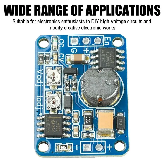 Alt view image 3 of 6 - DC-DC Boost Converter Module DC 3.6-20V To DC 150-500V Step Up Constant Current Module Voltage Power Supply Board For Electronic