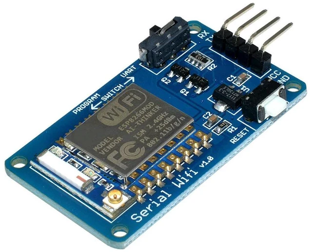 Main image of CH340 USB to ESP8266 ESP-07 Module Built-in Antenna to TTL Driver Module Development Board Module