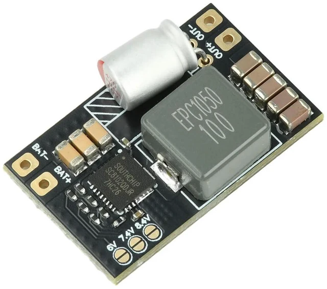 Main image of 5A Mini DC-DC BEC Step Down Module 2-6S 5V Multi Voltage Output For RC FPV Aircraft Accessories RC Models Fixed Wing Aircraft