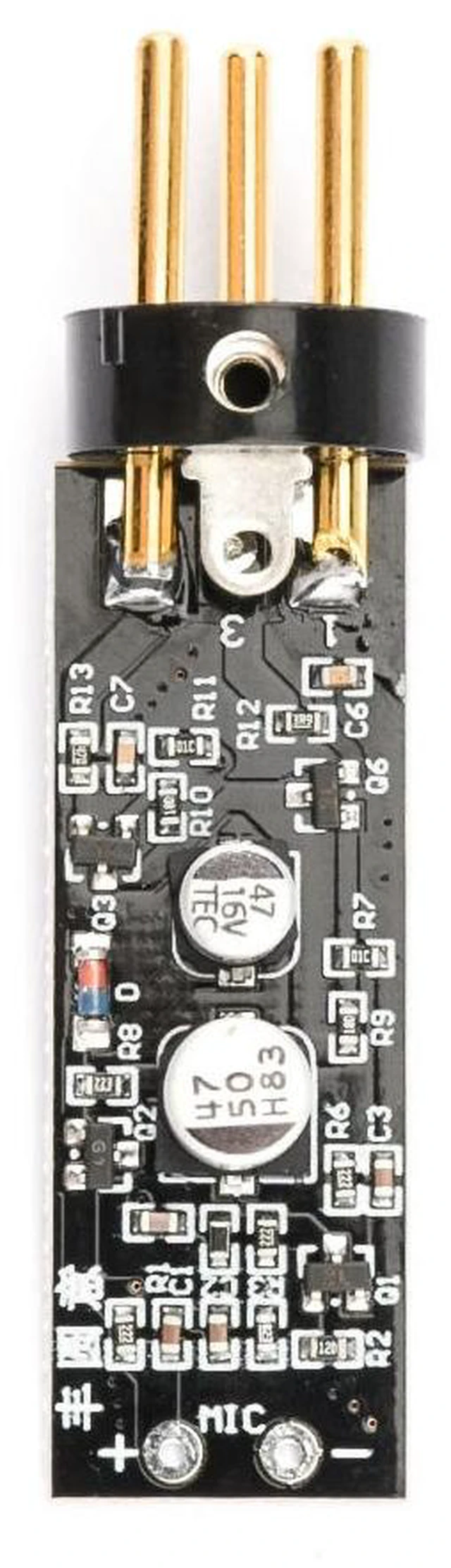 Alt view image 2 of 3 - Microphone Amplifier Circuit Board 48V Phantom Power Electret Condenser Electret Capacitor 250 Ohms Amplifier Module