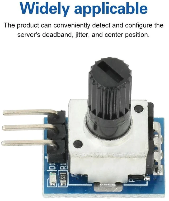 Alt view image 3 of 3 - DC 3-26V Servo Motor ESC Tester PWM Control DIY Brushless Fan RC Model Motor Speed Controller