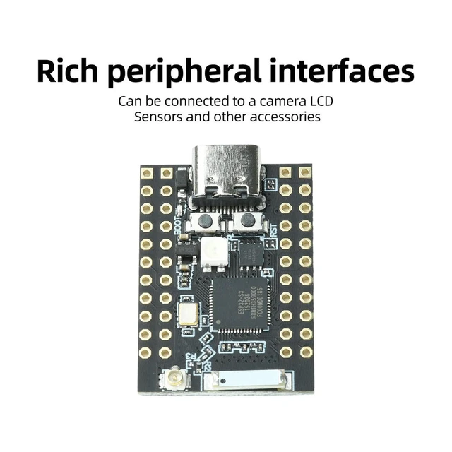 Alt view image 2 of 3 - ESP32-S3-N16R8 MINI Development Board BLE Module Bluetooth 5.0 Dual Core MCU Module Supports AI Type C Pin Unsoldered