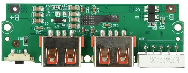 Main image of 22.5W Fast Charging Mainboard Power Bank DIY Module Lithium Charger Board Circuit Protection 3.7V TypeC/USB/Micro USB