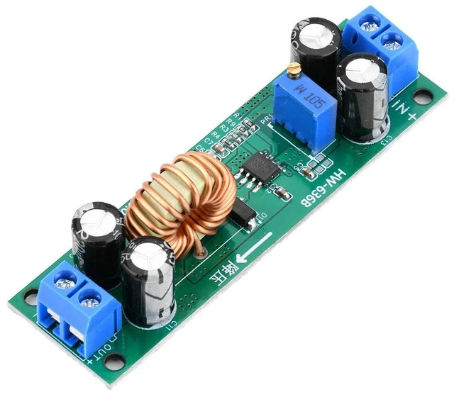 Main image of DC-DC 6.5V-60V to 1.25V-30V 5A Adjustable Step Down Buck Converter Module Power Voltage Regulator Synchronous Rectification