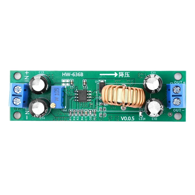 Alt view image 2 of 3 - DC-DC 6.5V-60V to 1.25V-30V 5A Adjustable Step Down Buck Converter Module Power Voltage Regulator Synchronous Rectification