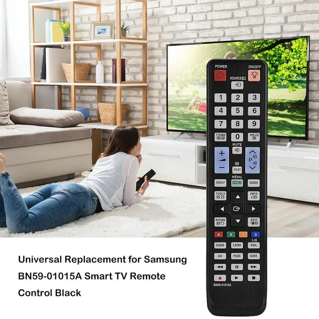 Main image of Universal Replacement for BN59-01015A TV Remote Control Black