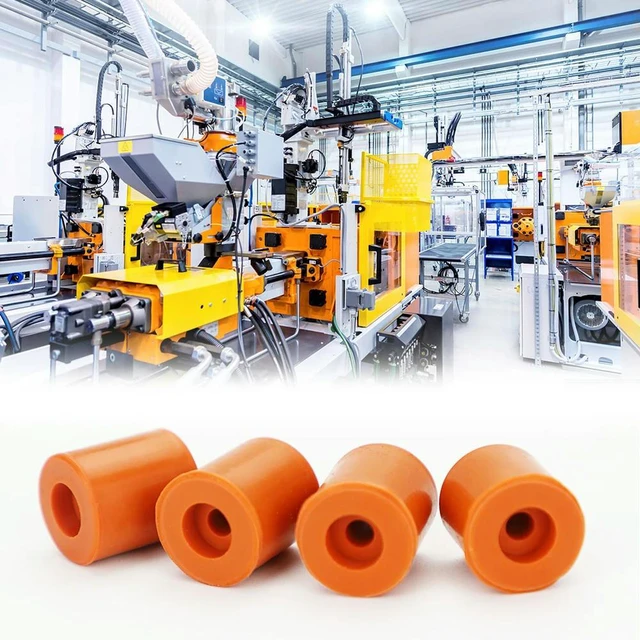 Alt view image 3 of 3 - 3d printer High Temperature Silicone Solid SpHot Bed Leveling Column 3 pcs long + 1 pcs short For CR-10/ CR10S Ender-3 Pro