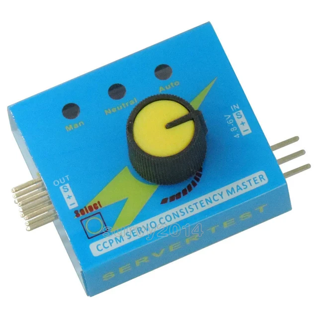 Main image of Multi Servo Tester 3CH ECS Consistency Speed Controler Power Channels CCPM