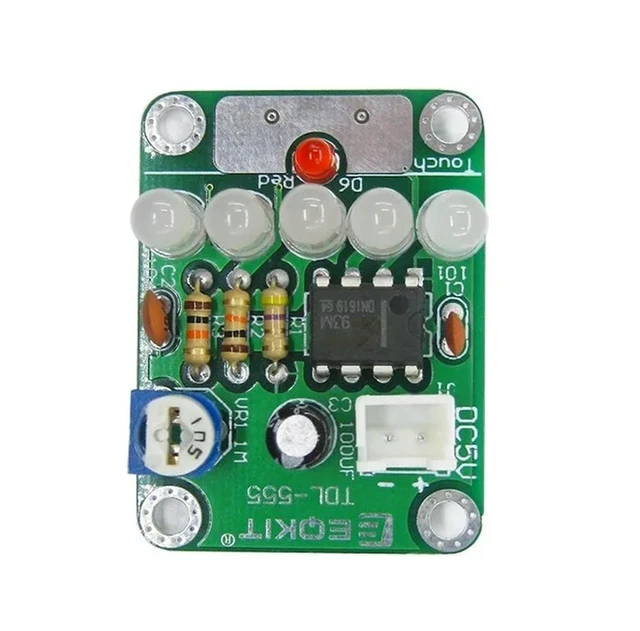 Alt view image 3 of 3 - DIY Kit Touch LED Light Kit Touch Delay Lamp Electronic Parts Production DC 5V adjustable 3s to 130s Adjustable