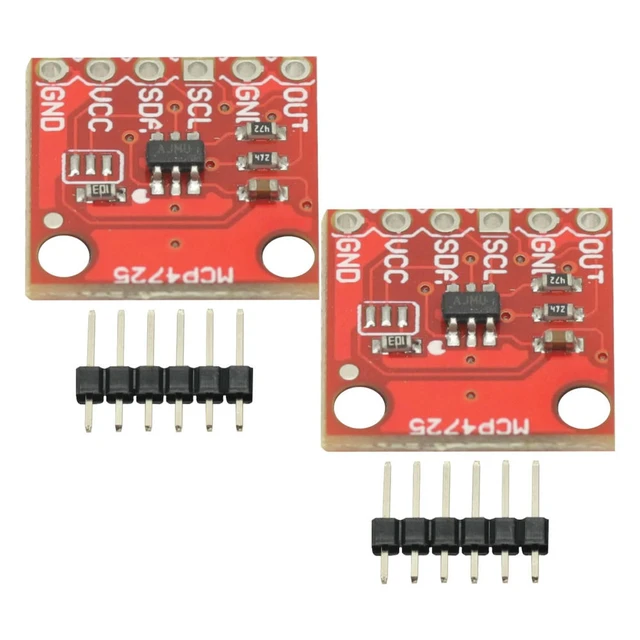 Alt view image 3 of 3 - MCP4725 12Bit I2C DAC Digital Converter Module Digital To Analong EEPROM Development Board For 2.7V-5.5V