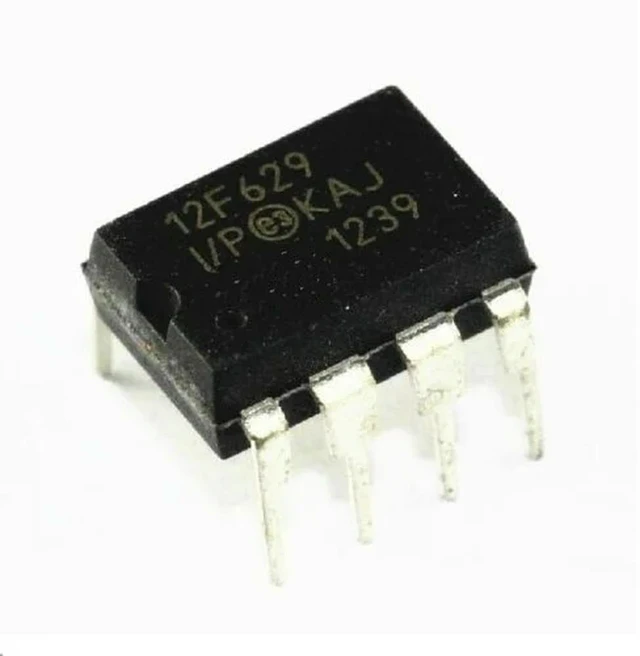 Main image of 1 PCS PIC12F629-I/P PIC12F629 DIP-8 MCU CMOS 8BIT 1K FLASH
