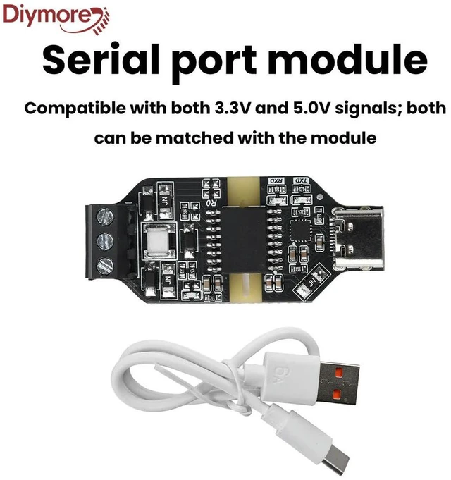 Main image of CH343P High Speed USB to RS485 Isolated Converter 6MBPS Anti Interference Serial Port Module With 16KV Isolation Dustproof TypeC