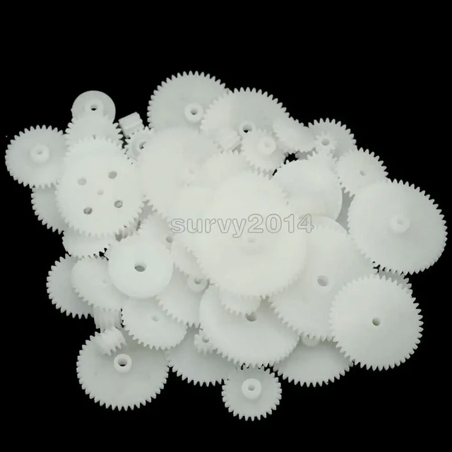 Alt view image 2 of 6 - 58 styles Plastic Gears Cog Wheels All The Module 0.5 Robot Parts DIY Necessary