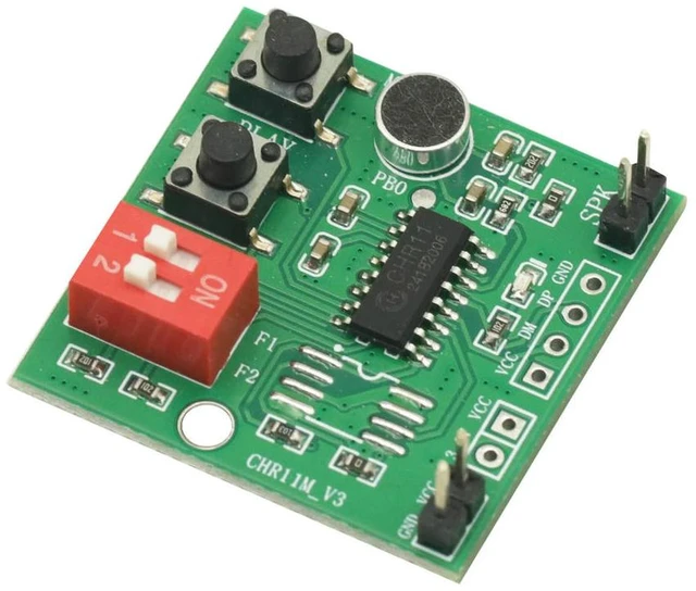 Main image of 35s Recordable Voice Module Musical DIY Greeting Card Box Support External Flash