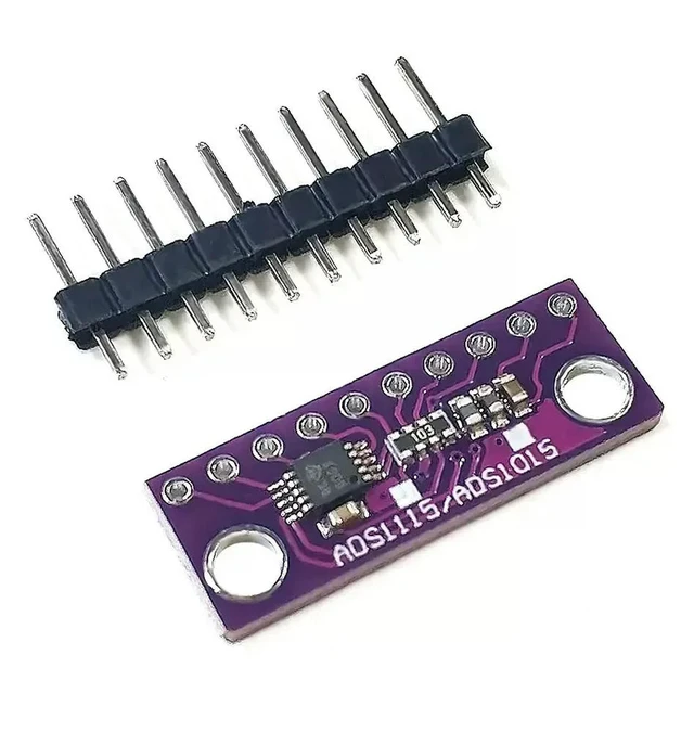 Main image of ADS1015 12 bit Precision Analog To Digital Converter ADC Development Board Microcontroller Programmer Module 2v 5v I2C Interface