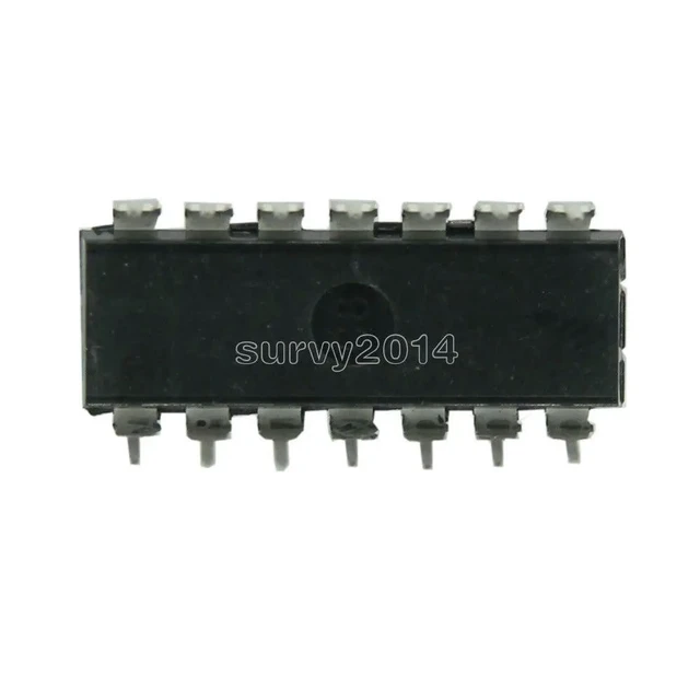 Alt view image 2 of 3 - 10pcs CD401BE CD4013 4013 CMOS DIP