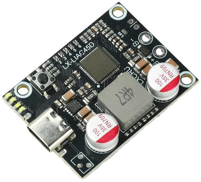 Main image of PD45W Fast Charging Power Bank Module DIY Power Bank Mainboard Supports Lithium-Ion Lithium Iron Phosphate Batteries 2-6S