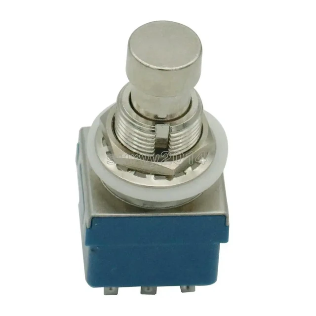 Alt view image 2 of 3 - 9-Pin 3PDT Guitar Effects Pedal Box Stomp Foot l Switch 9PIN True Bypass