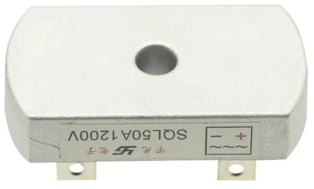 Main image of 50A 1200V Aluminum l Case 3 Phase Diode Bridge Rectifier 50Amp SQL50A Module