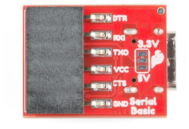 Alt view image 3 of 3 - Type C to TTL Serial Port CH340C Module CH340 USB Bus Conversion Chip ISP Communicate Connector for STM32 Download Module