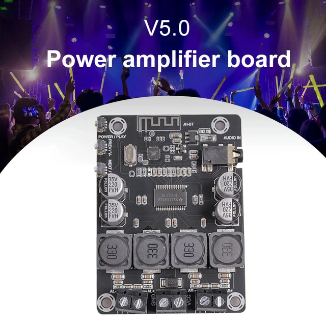 Alt view image 2 of 3 - TPA3118 Digital Power Amplifier 3.5mm Stereo 12V 24V Digital Amplifier Board Bluetooth-compatible AMP Module Integrated Circuits