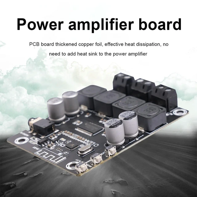 Alt view image 3 of 3 - TPA3118 Digital Power Amplifier 3.5mm Stereo 12V 24V Digital Amplifier Board Bluetooth-compatible AMP Module Integrated Circuits