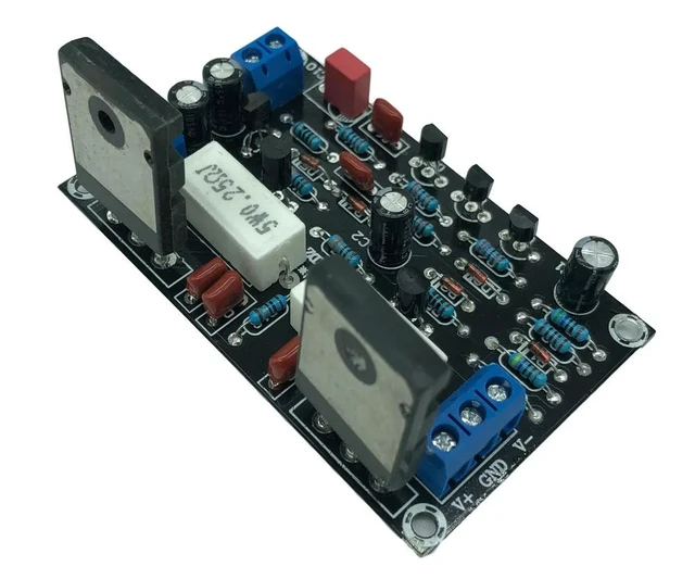 Alt view image 3 of 3 - 100W 2SC5200+2SA1943 Audio Amplifier Board HIFI Mono Channel Amplifier Dual DC35V Speaker Home Theater DIY