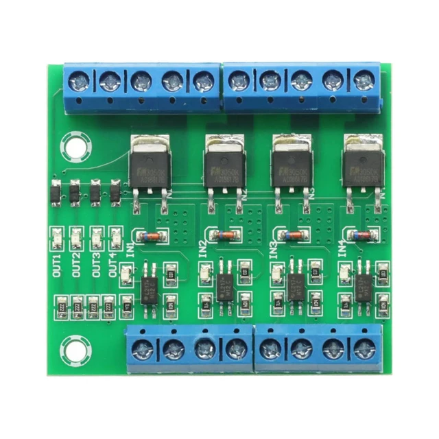 Alt view image 2 of 3 - MOS FET ME60N03 F5305S 4 Channels Pulse Trigger Switch Controller PWM Input Steady for Motor LED 4 Way 4ch 4 way
