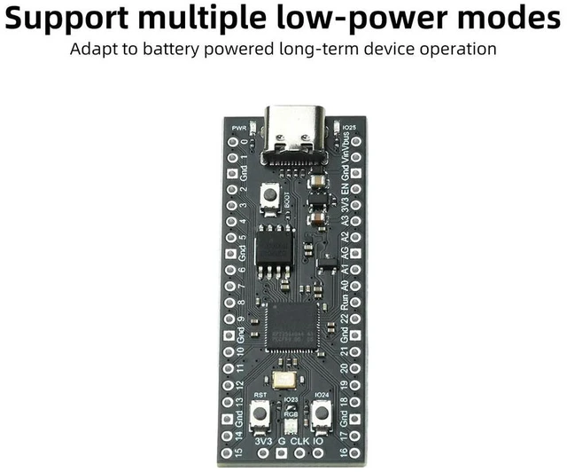 Main image of RP2350A Development Board 128Mbit 16MB Dual-Core Module For Raspberry Pi Pico 2 Projects Development Board Type C