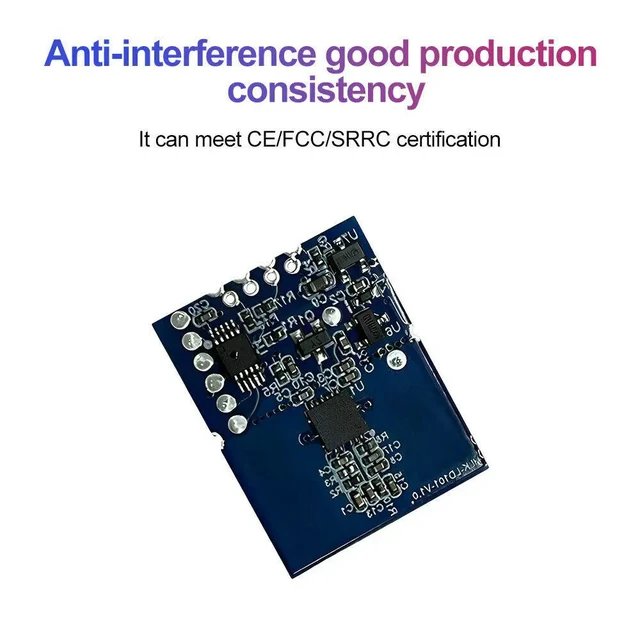Alt view image 2 of 3 - Radar Induction ligent Switch 10G HLK-LD101 Human Movement Motion Sensor Module Microwave Radar Switch Detection
