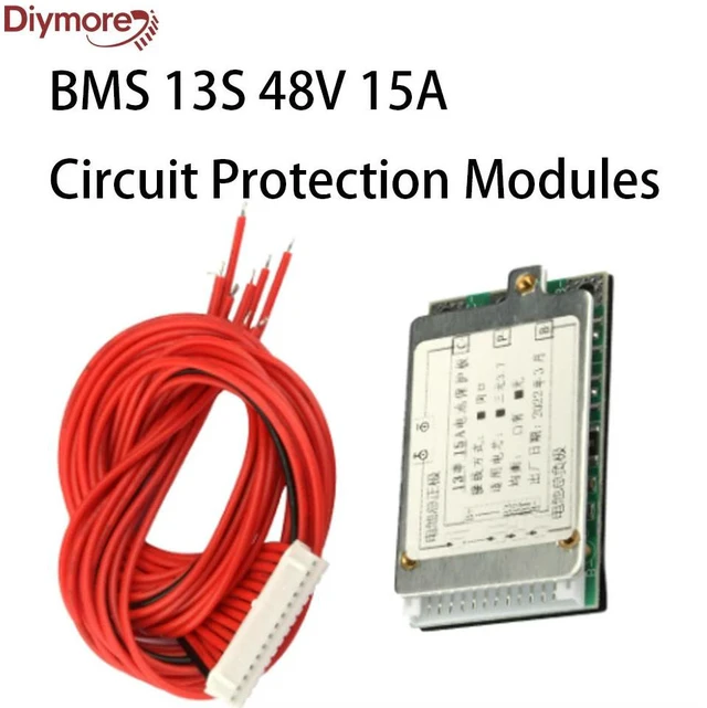 Main image of BMS 13S 48V 15A Li-Ion Lithium PCB Protection Board with UPS Energy Inverter Balanced Lithium Protection