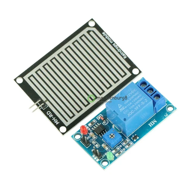 Alt view image 2 of 6 - 12 V Rain Control Module Rain Touch Relay Module for Moisture on Leaves M35 Monitors Weather